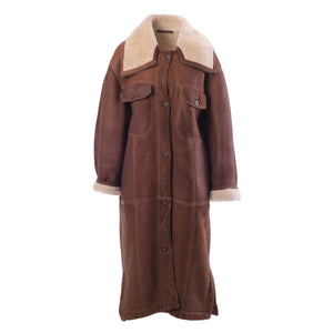 Alberta Ferretti Sheepskin Shearling Coat -'00s