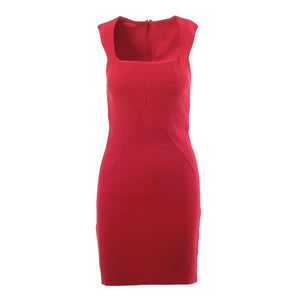 Dolce & Gabbana Red Sleeveless Sheath Dress -'00s