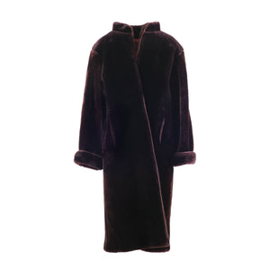 Yves Saint Laurent Fourrures Sheepskin Shearling Coat - '80s