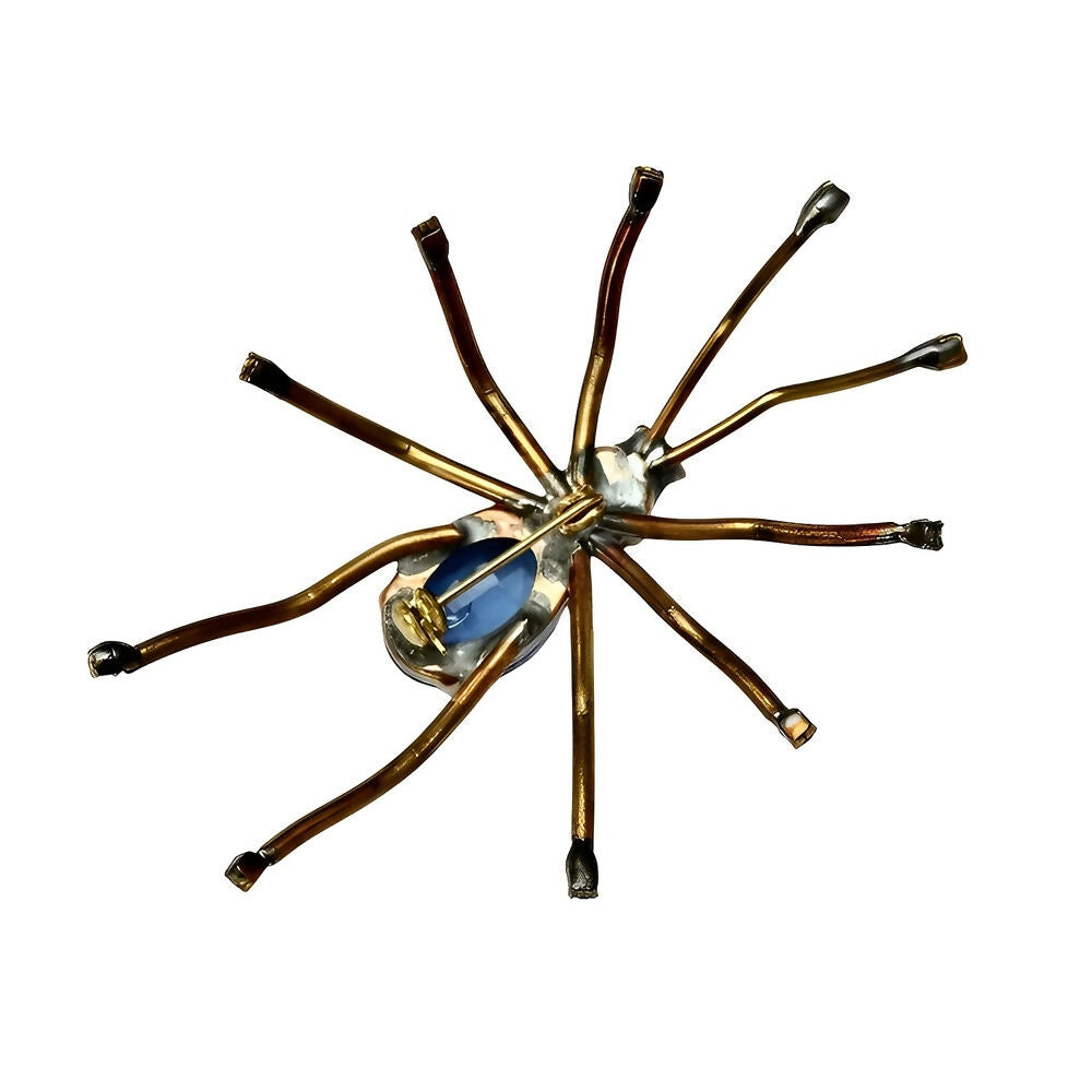 gold-tone-blue-and-clear-rhinestone-spider-brooch-5p