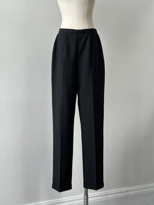 Max Mara 1990s Lightweight Tapered Tailored Trousers - W28