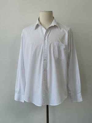 Yves Saint Laurent Pour Homme 2000s Cotton Logo Shirt - XL