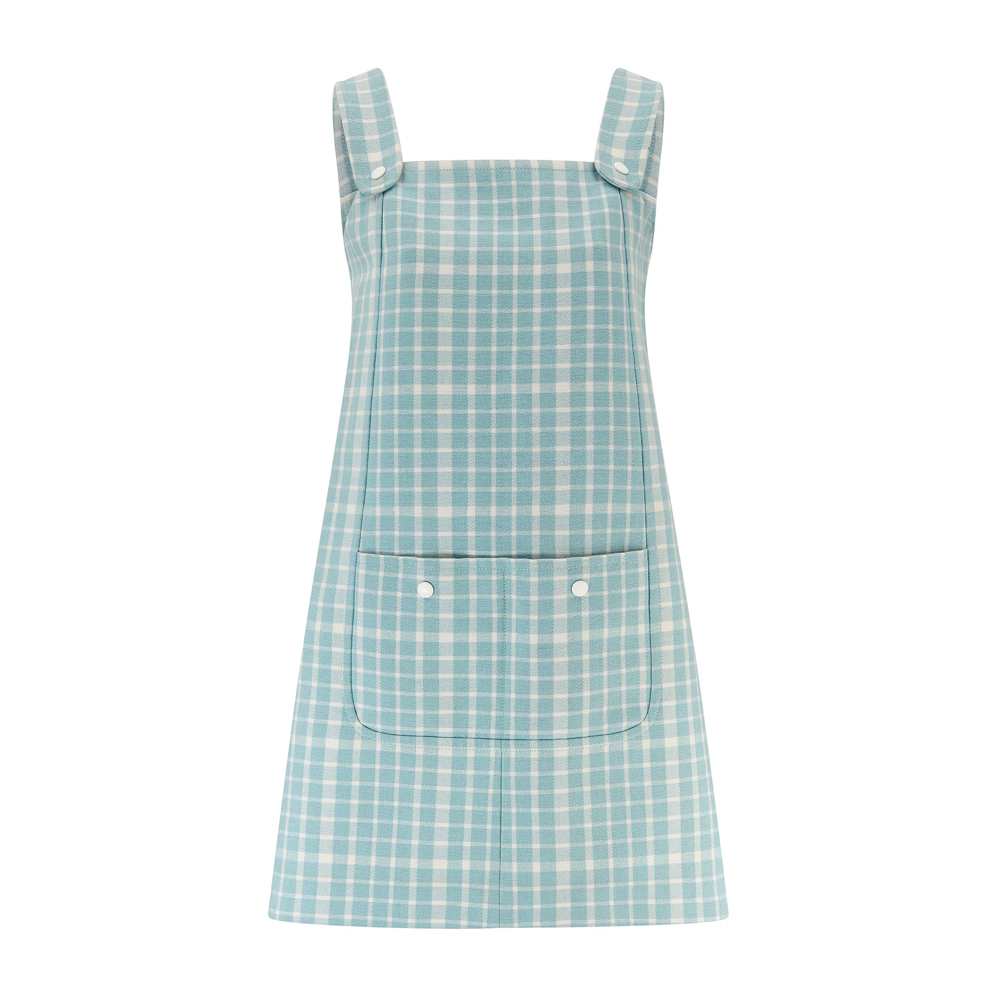 desert blue dress DIOR - Dioriviera Short Belted Shirtdress Light Blue Stonewashed Cotton Denim With DIOR Oblique Interior - Size 40