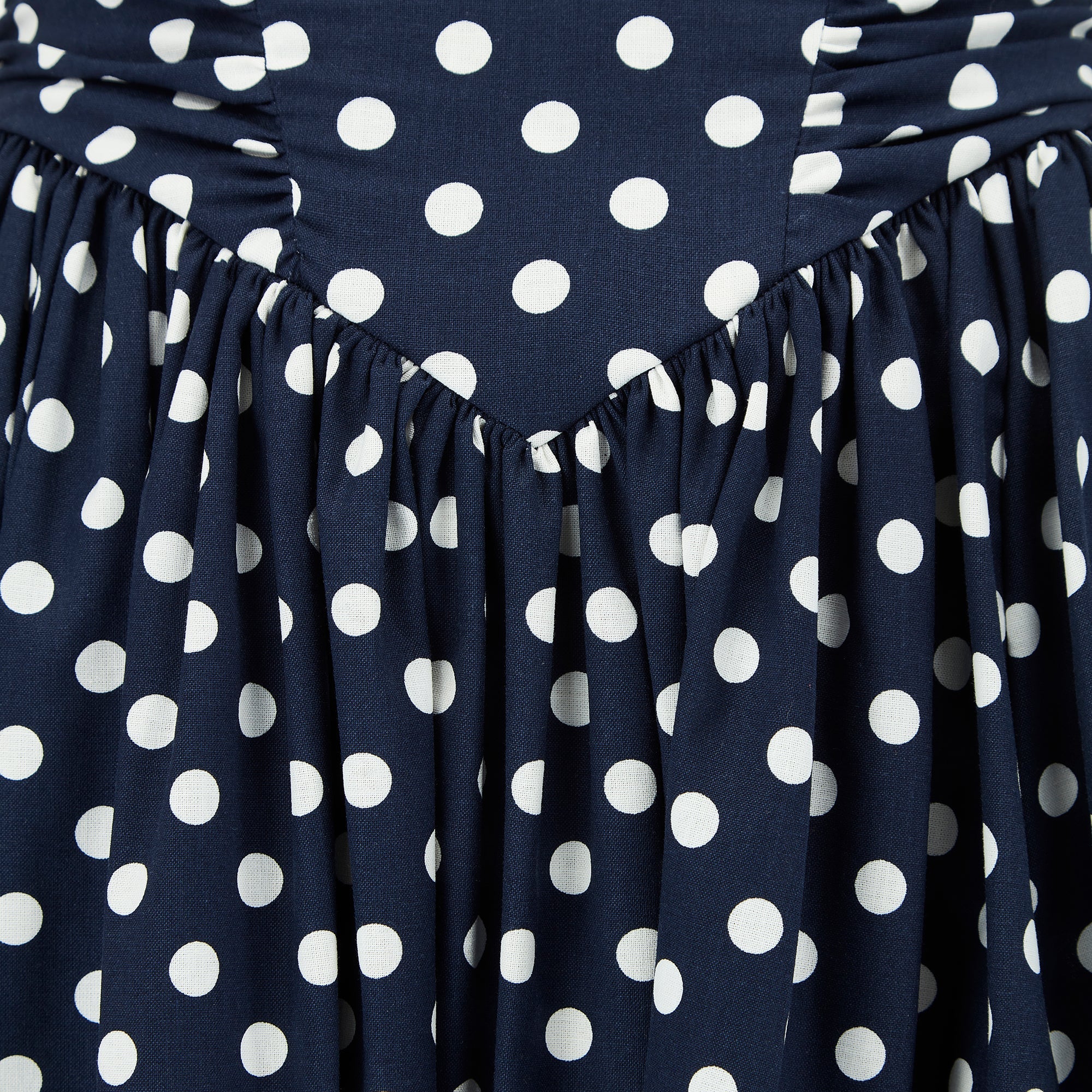 1990s Laura Ashley Navy Polka Dot Strapless Dress – Peekaboo Vintage  Marketplace