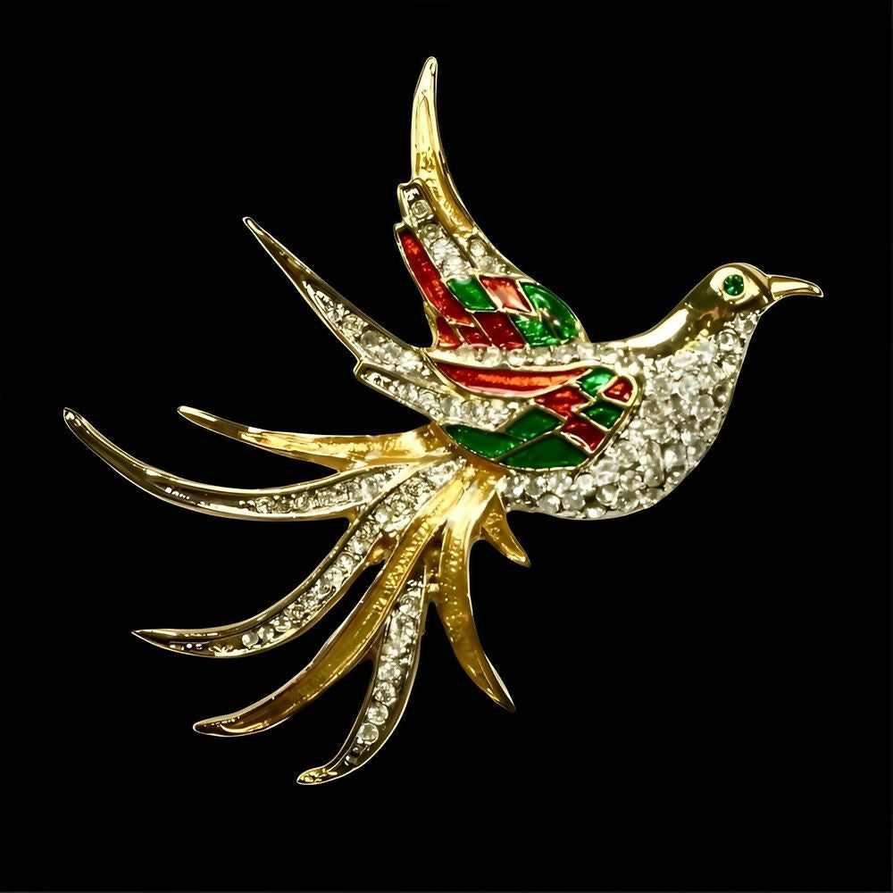 gold-plated-bird-brooch-with-red-green-enamel-and-rhinestones-circa-1980s-5p