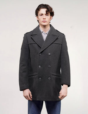 Vintage Costelloe & Sons Wool Pea Coat