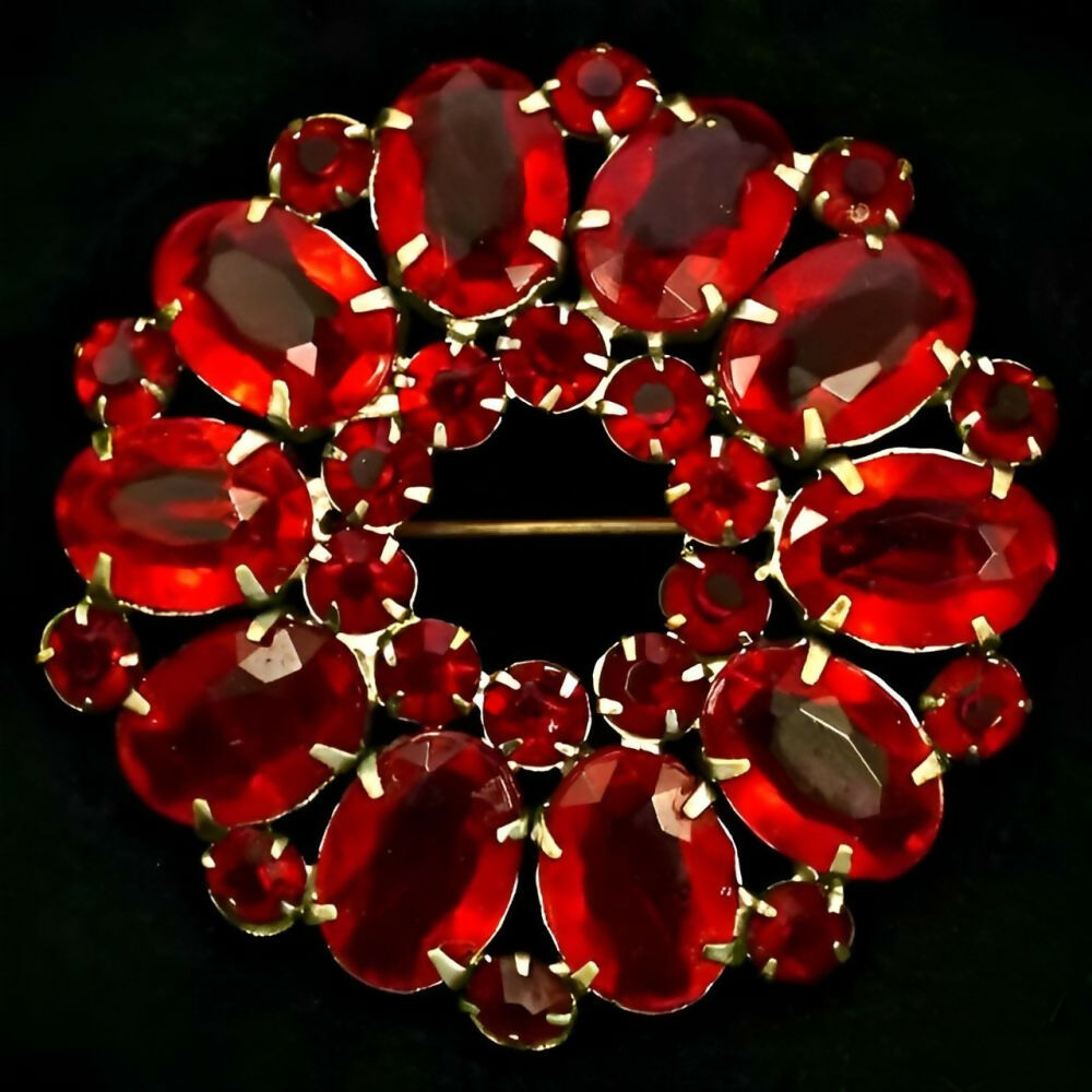 antique-silver-plated-round-brooch-with-faceted-red-glass-stones-5z