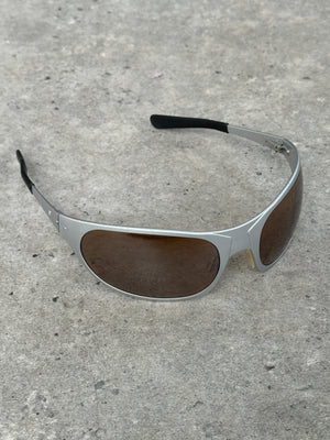 Vintage 2000s Wraparound Shield Sunglasses