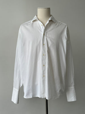 Christian Dior Monsieur 1990s Pure Cotton Dress Shirt - XL