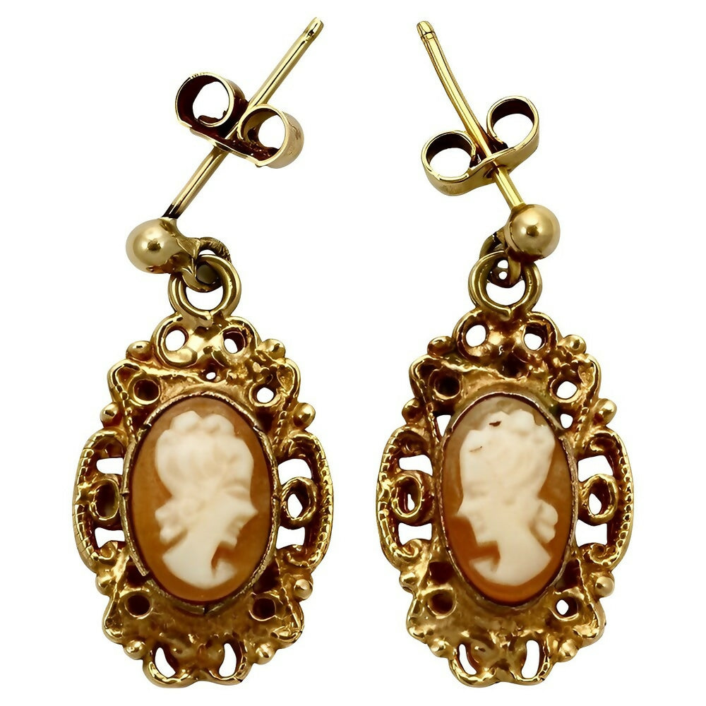 9k-rose-gold-carved-cameo-drop-earrings-with-ornate-surround-1p