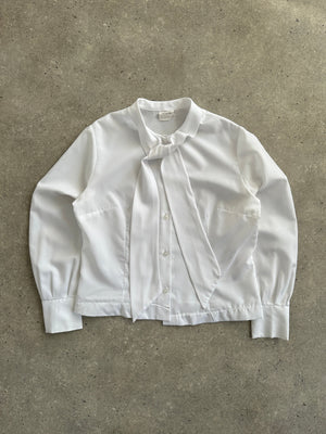 Vintage 1980s Neck Tie Shirt - S/M