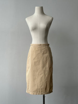 Iceberg 1990s Pure Cotton Midi Skirt - W28