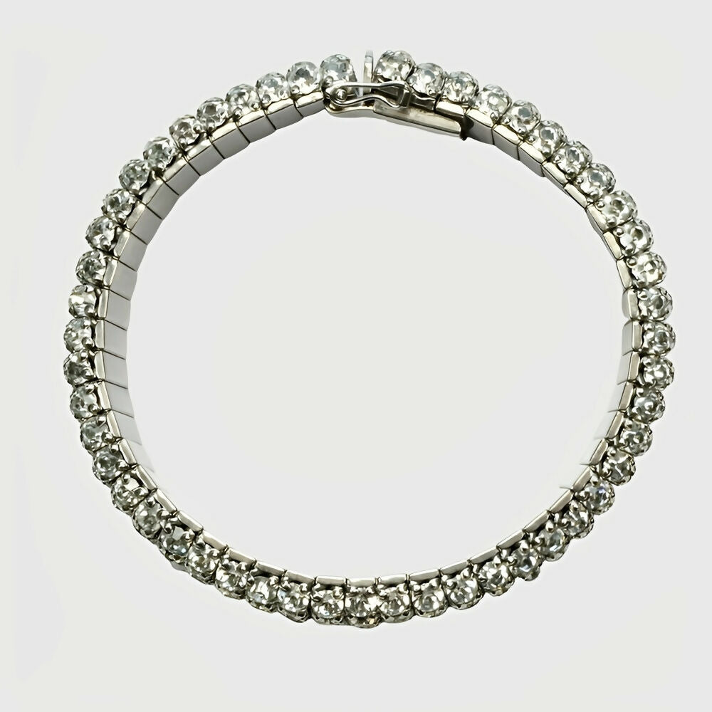 art-deco-silver-tone-five-row-channel-set-rhinestone-link-bracelet-7p