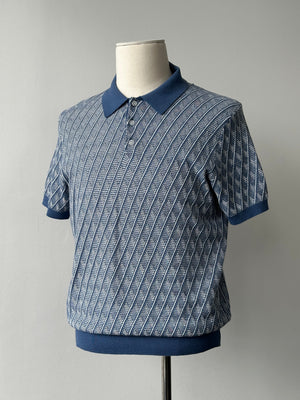 Christian Lacroix Cotton Short Sleeve Knit Polo - M