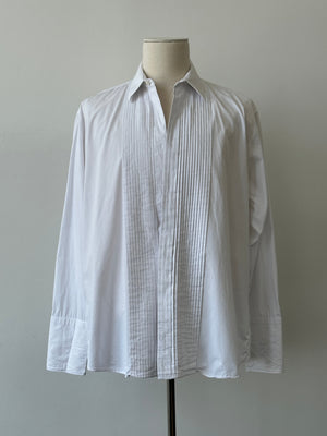 Christian Dior Monsieur 1990s Pure Cotton Tuxedo Shirt - XXL