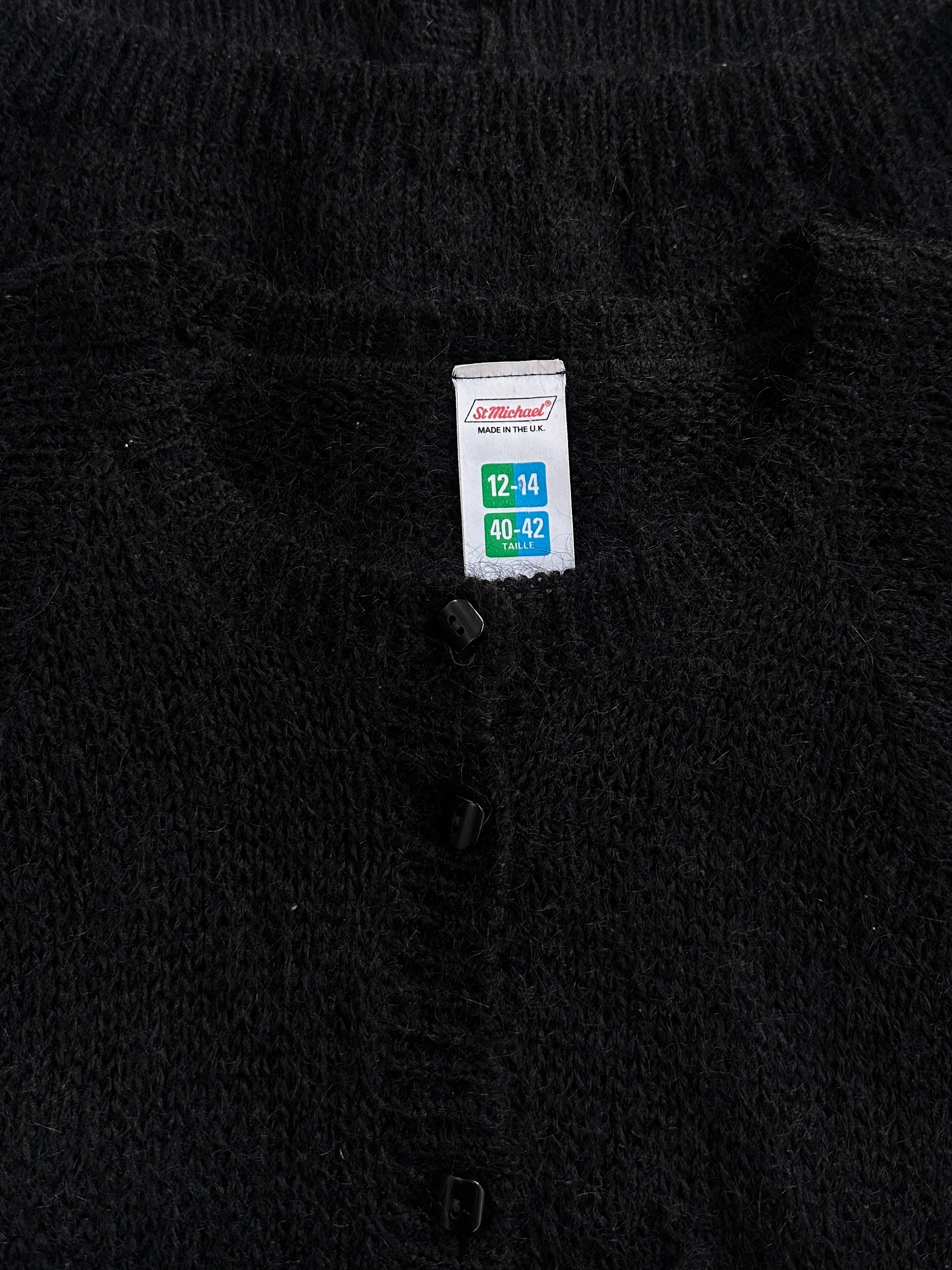 St Michael 1990s Mohair Cardigan - L – Peekaboo Vintage Marketplace