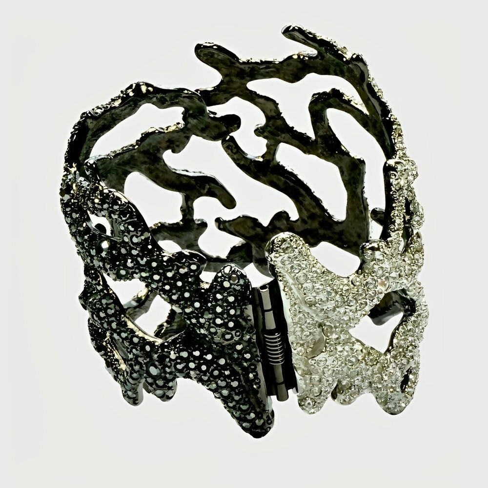 kenneth-lane-dark-grey-and-clear-crystal-bracelet-in-a-coral-branch-design-4p