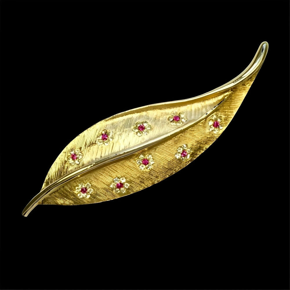 gold-plated-leaf-brooch-with-pink-and-clear-rhinestone-flowers-4p