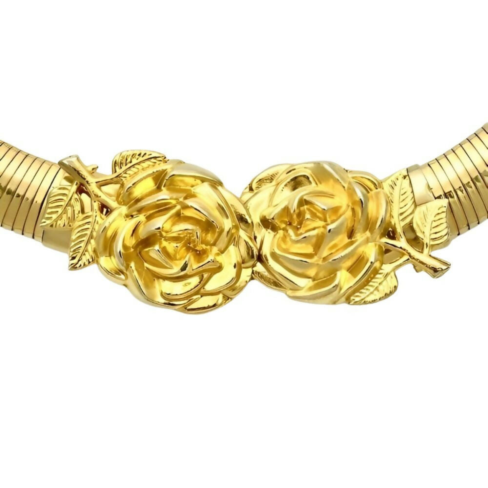 Gold-Plated-Omega-Collar-Necklace-with-Rose-Flowers-circa-1970s-2zs