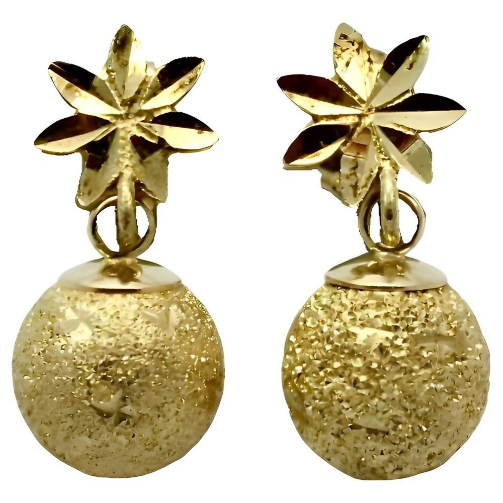 14k-gold-diamond-cut-flower-and-textured-ball-earrings-1z