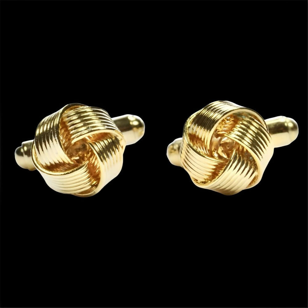 gold-plated-ribbon-twist-cufflinks-6