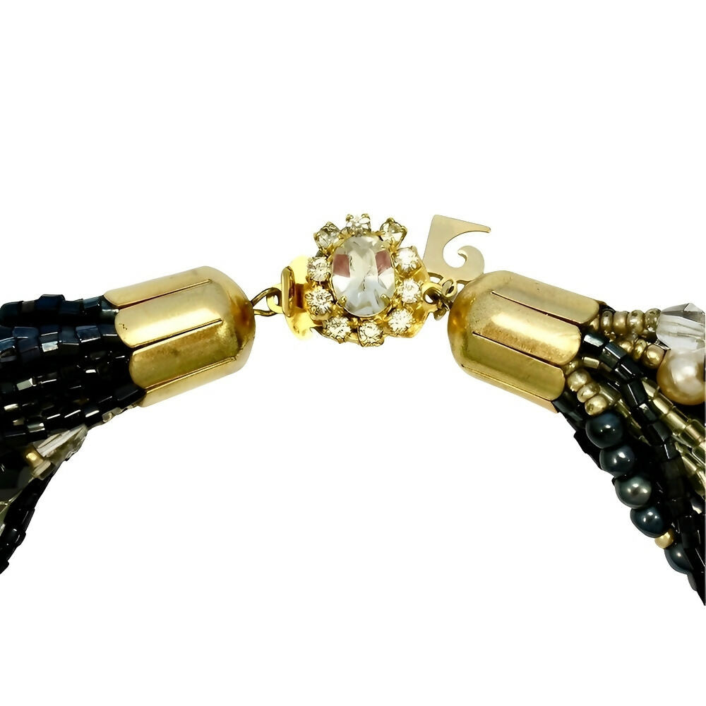 pierre-cardin-gold-tone-and-glass-bead-necklace-with-a-rhinestone-clasp-1980s-3p