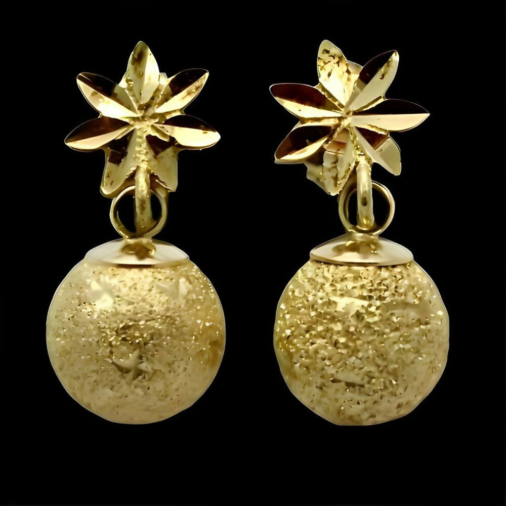 14k-gold-diamond-cut-flower-and-textured-ball-earrings-6z