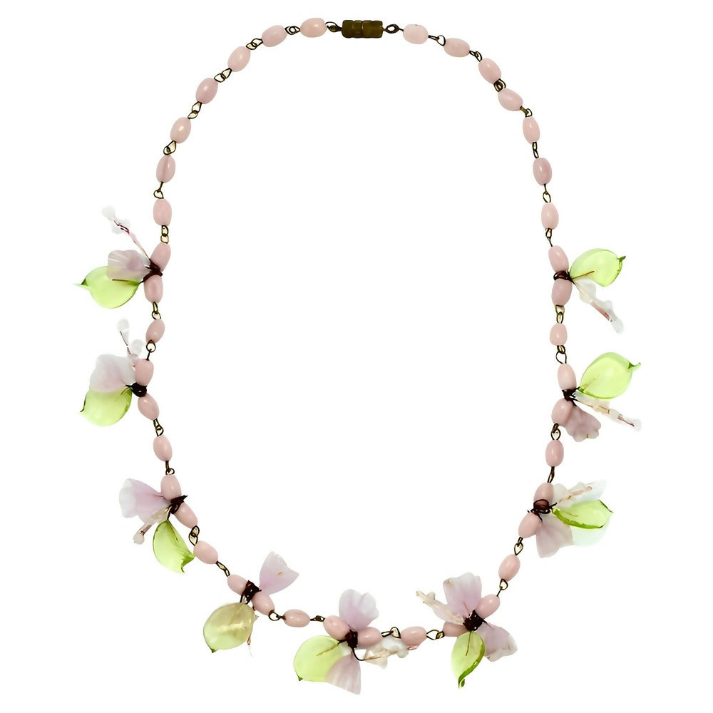 pink-and-green-glass-bead-flower-and-leaf-necklace-circa-1930s-1p