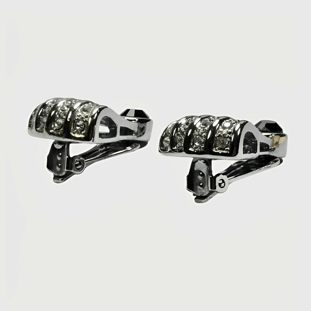 silver-plated-art-deco-style-clip-earrings-set-with-rhinestones-4p