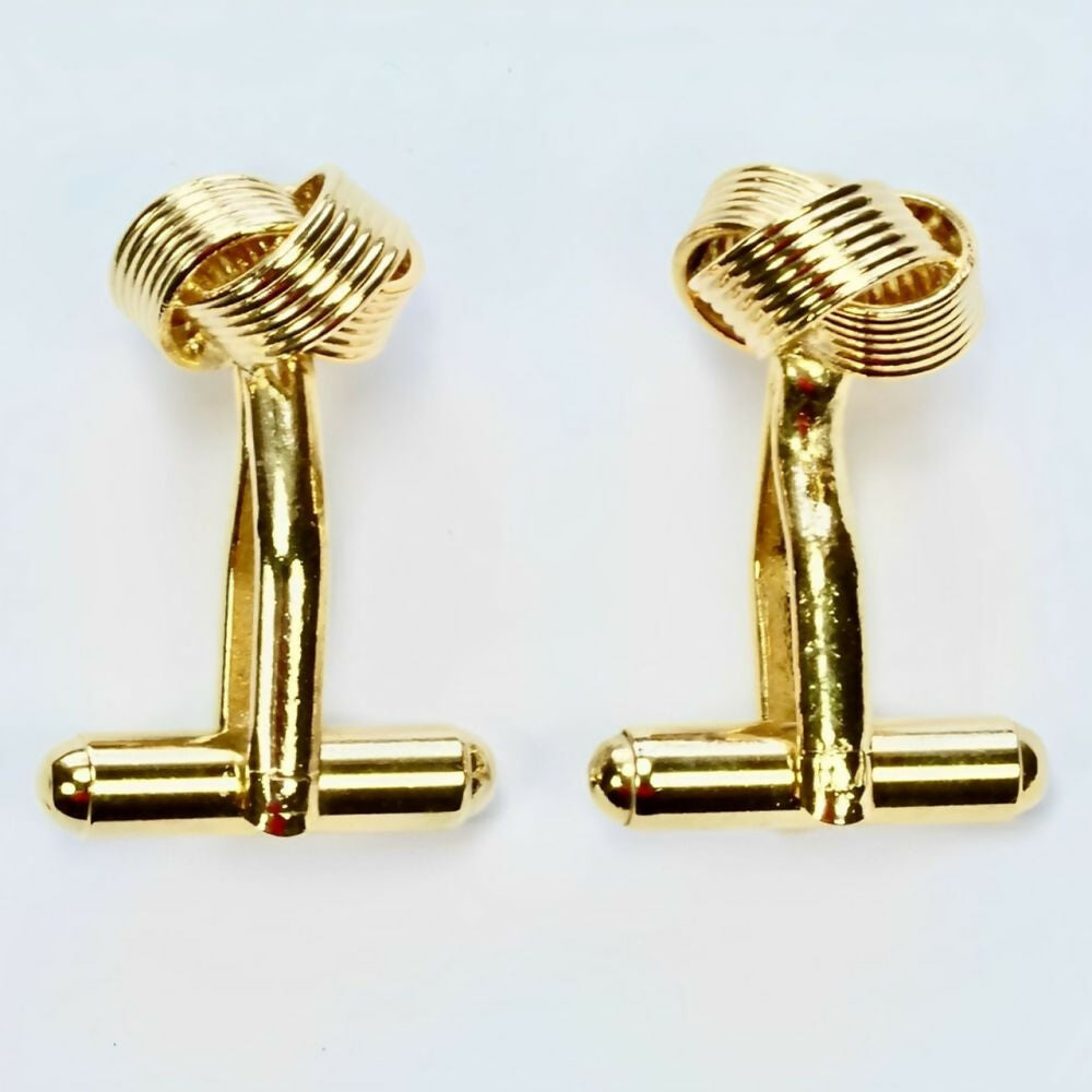 gold-plated-ribbon-twist-cufflinks-5