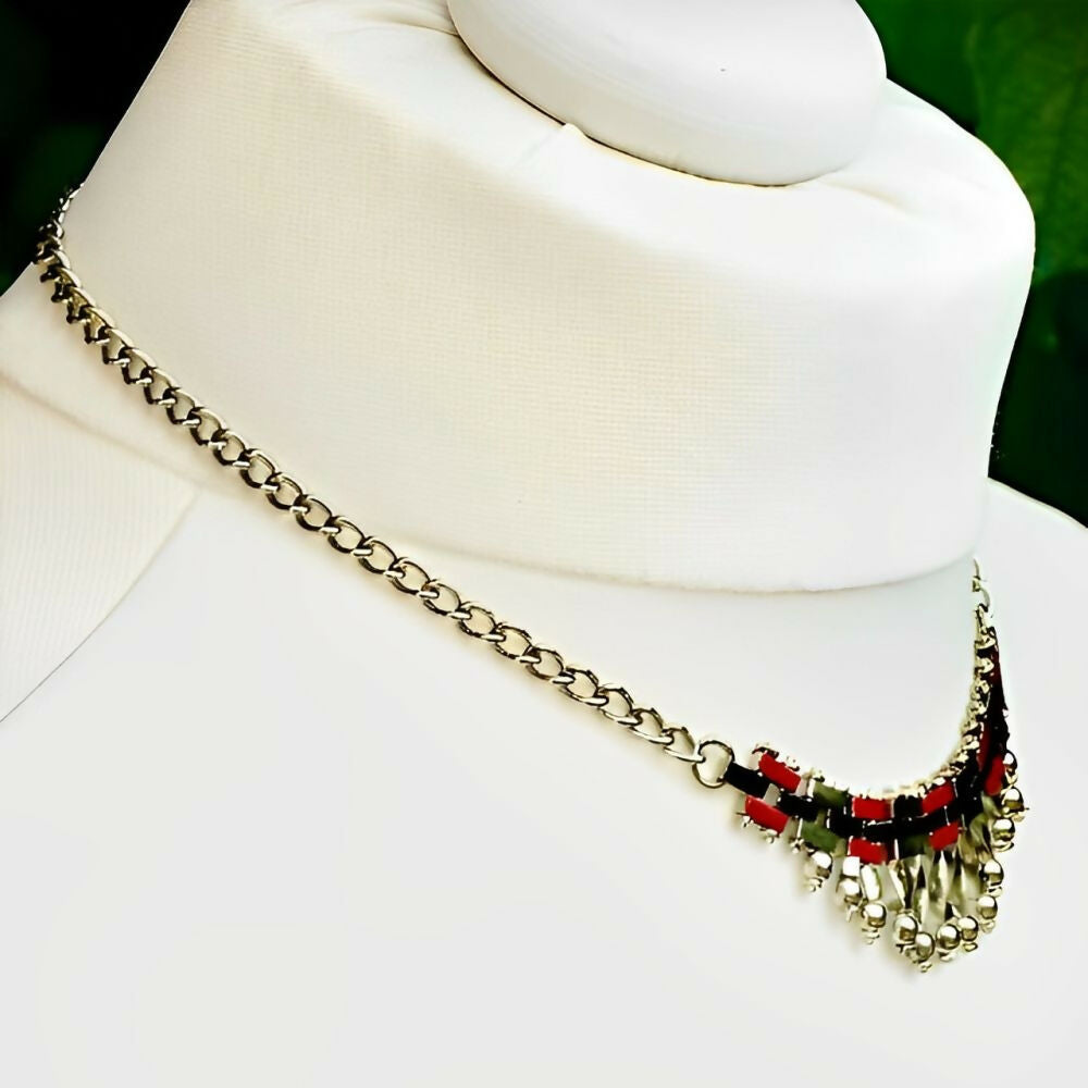 jakob-bengel-art-deco-chrome-plated-red-and-black-enamel-necklace-circa-1930s-4z