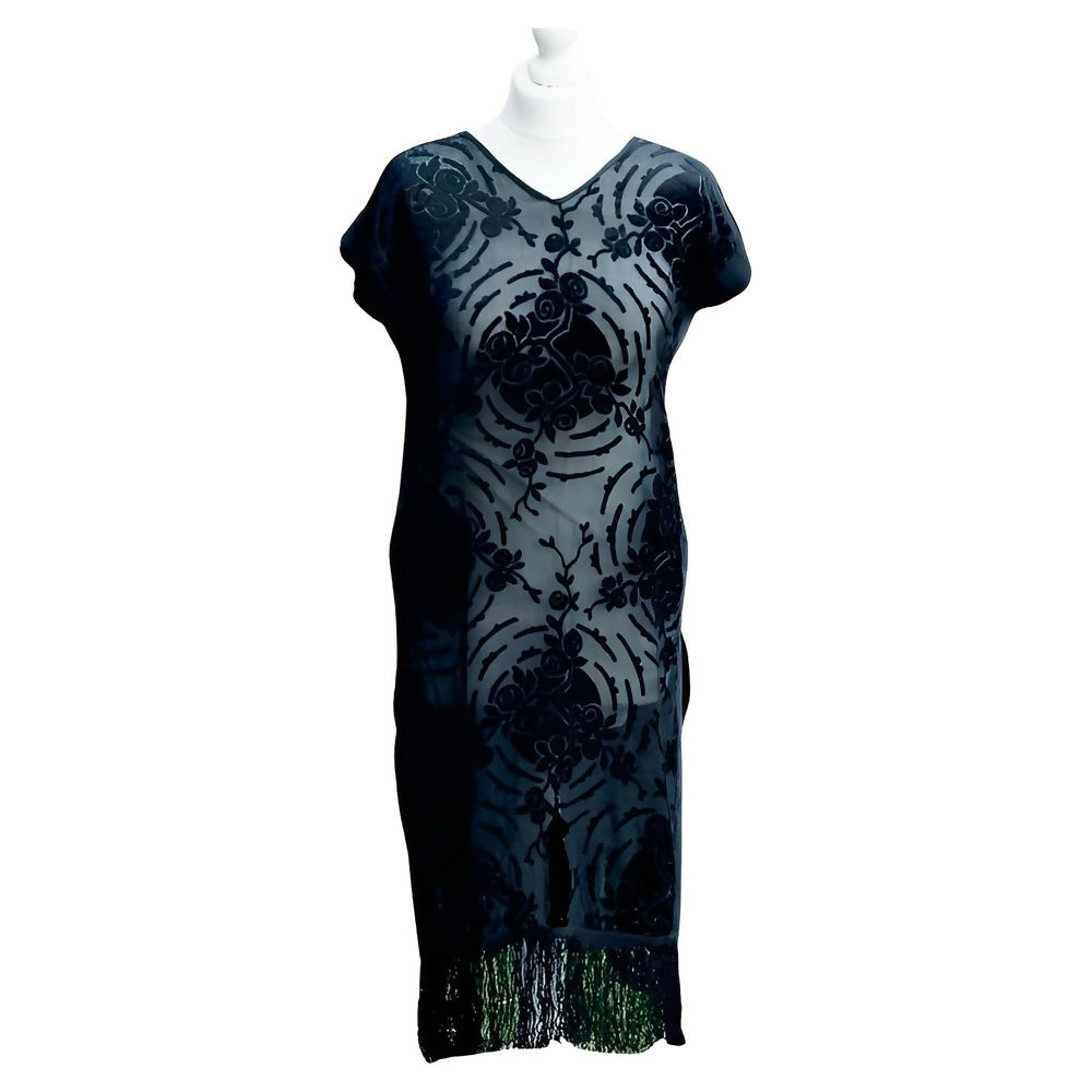 black-devor-silk-side-slit-flapper-dress-with-flower-print-and-fringe-hem-1p