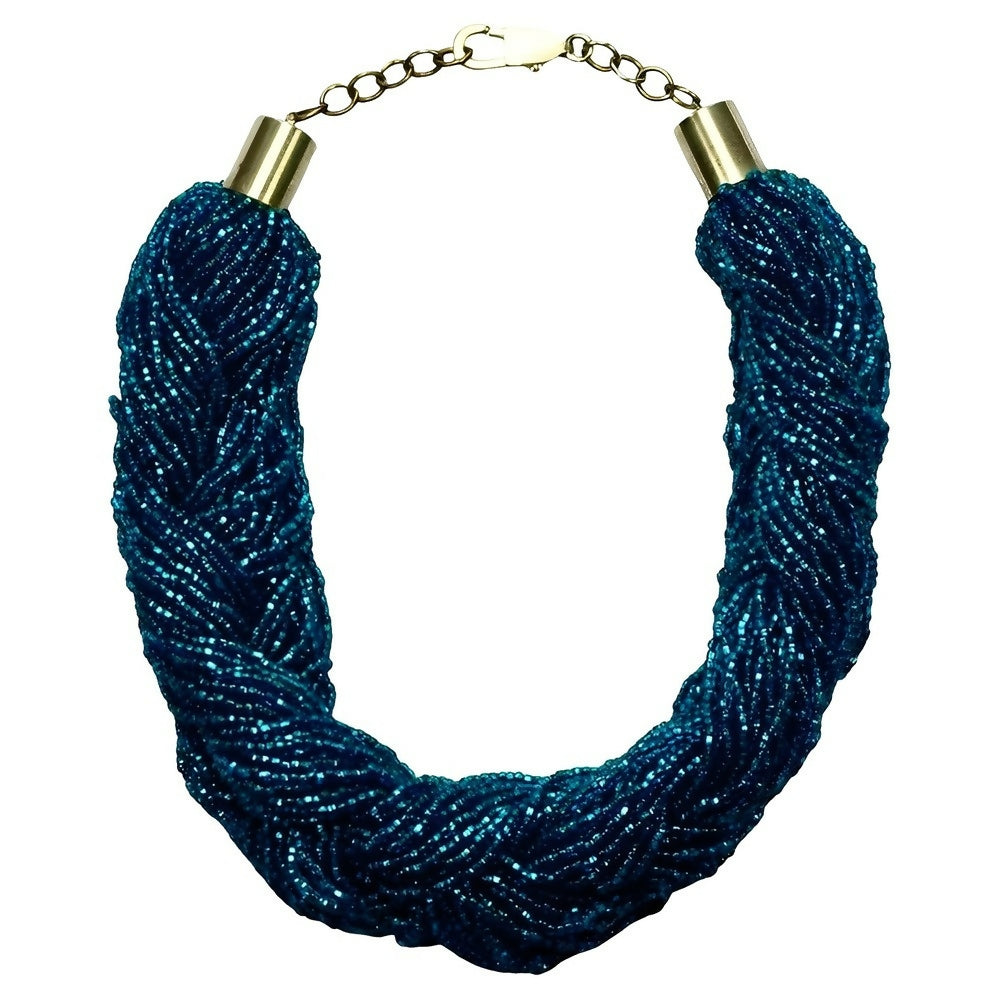plaited-multi-strand-blue-glass-bead-statement-necklace-1p