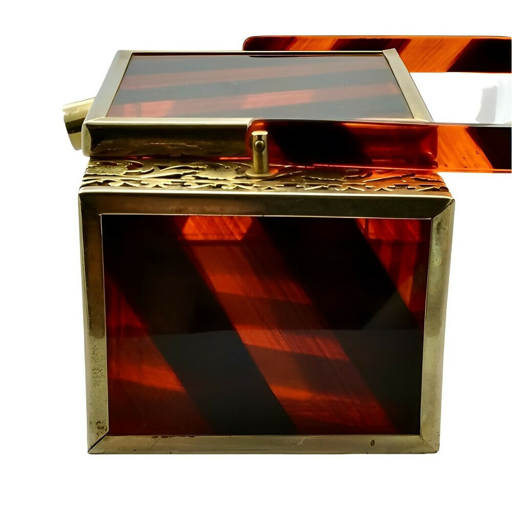 tyrolean-new-york-gold-tone-filigree-black-and-orange-striped-lucite-handbag-6p