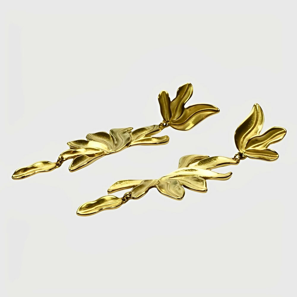 gold-plated-leaf-drop-earrings-3