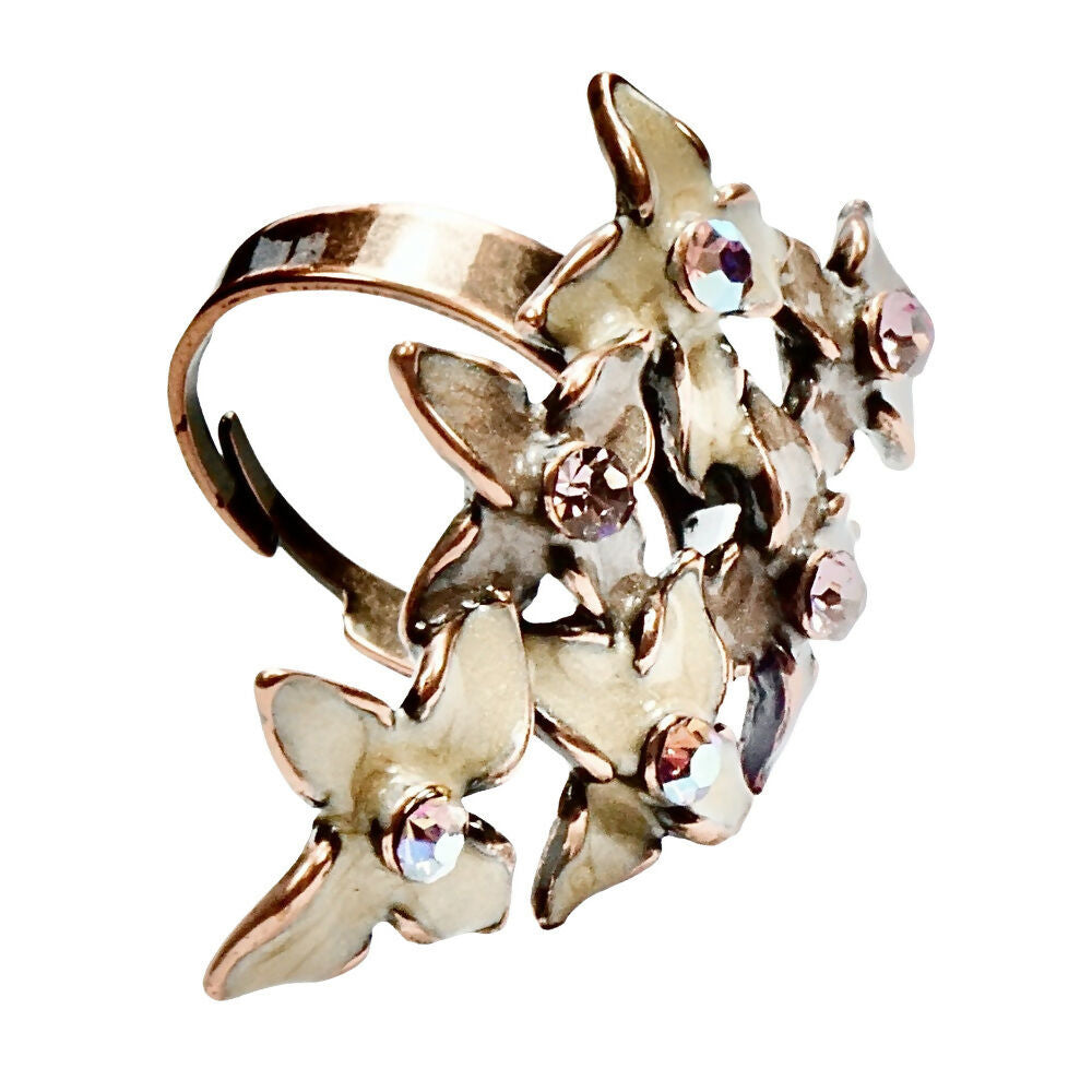 copper-tone-six-enamel-flowers-adjustable-ring-with-pink-and-aurora-borealis-crystals-2p
