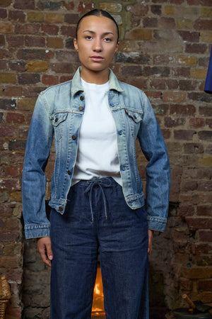Anarchy Denim Jacket - Vintage Levi’s Two-Tone Denim Jacket