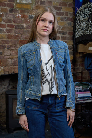 Anarchy Vintage Levi’s Zip Denim Jacket