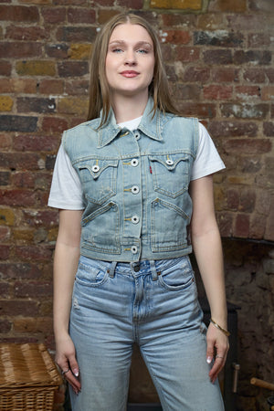 Anarchy Vintage Levi’s Light Denim Gilet