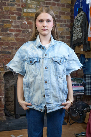 Anarchy Vintage Levi’s Short-Sleeve Denim Jacket