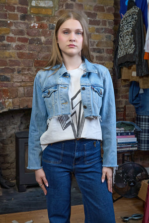 Anarchy Vintage Levi’s Cropped Denim Jacket