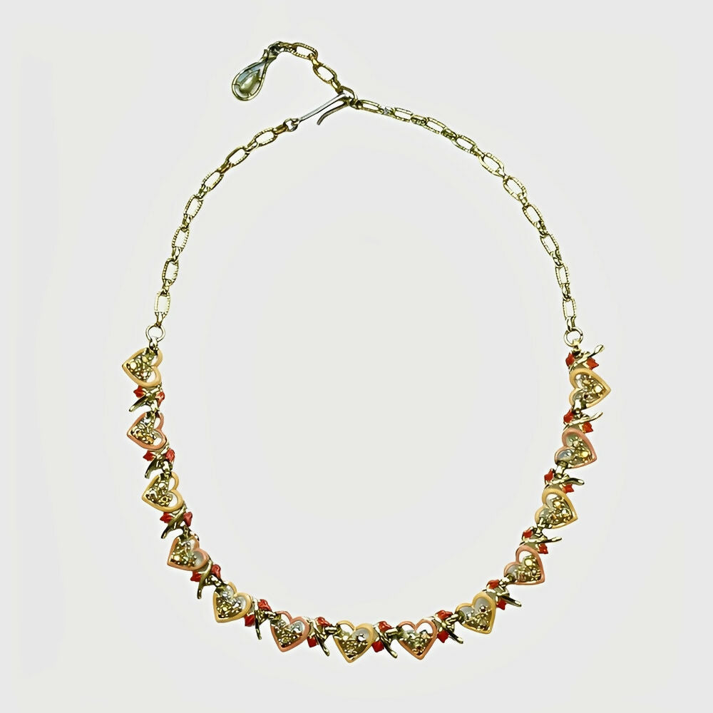 jewelcraft-enamel-heart-necklace-bracelet-earrings-set-with-rhinestones-2p