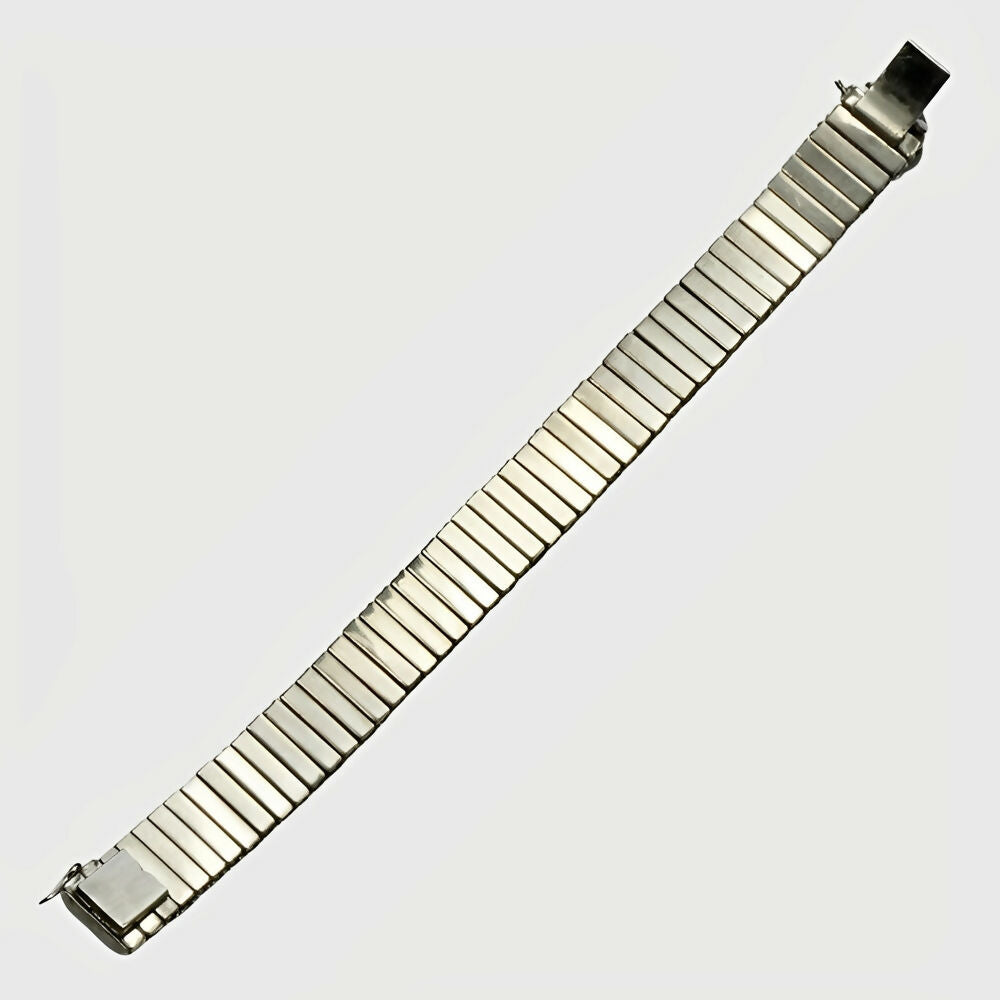art-deco-silver-tone-five-row-channel-set-rhinestone-link-bracelet-5p