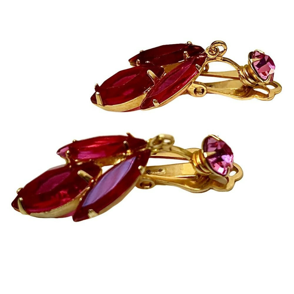 gold-plated-pink-clip-on-drop-earrings-4p