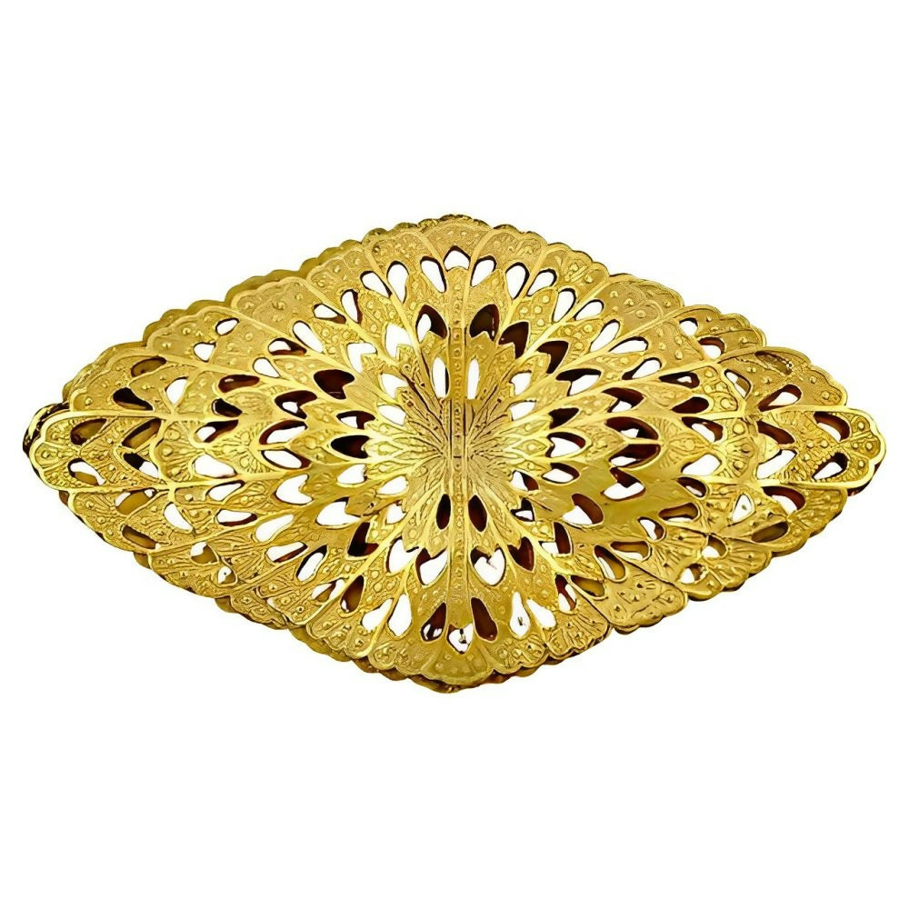 Miriam-Haskell-Russian-Gold-Plated-Ornate-Diamond-Domes-Brooch-1z