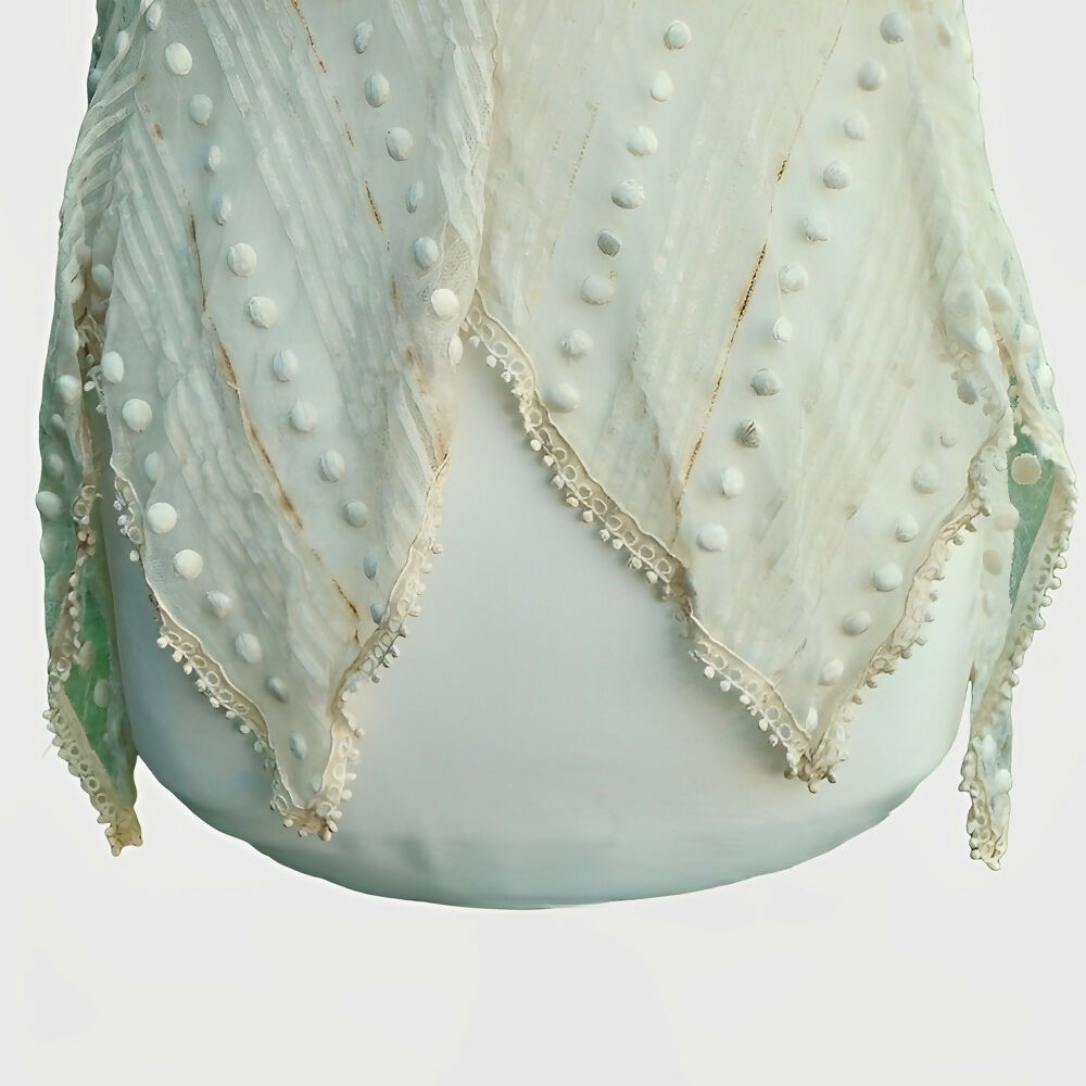 antique-cream-net-lace-jacket-with-pleated-and-fabric-circle-design-5p