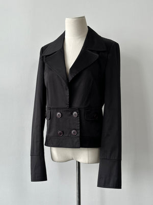 Iceberg 2000s Cotton Double Breasted Jacket - S-M