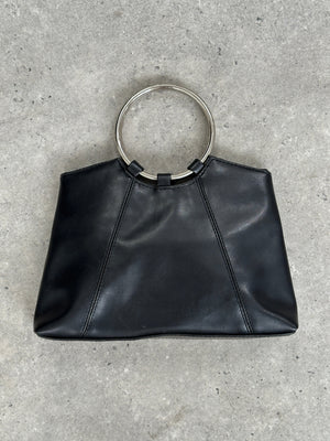 Vintage 2000s Minimal Ring Hand Bag