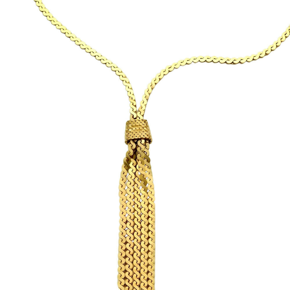 gold-plated-plaited-serpentine-chain-tassel-necklace-circa-1980s-2p