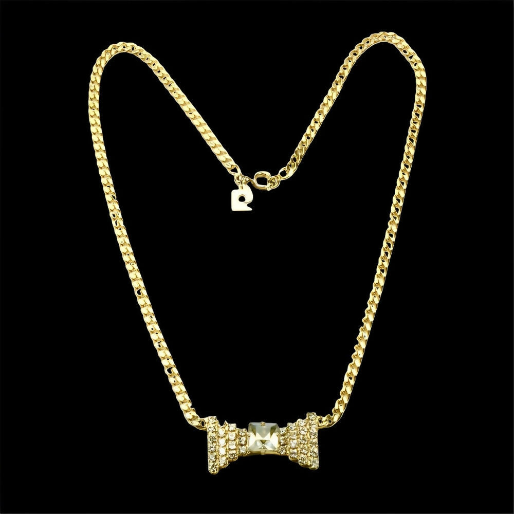 pierre-cardin-gold-plated-chain-necklace-with-clear-crystals-bow-pendant-6p